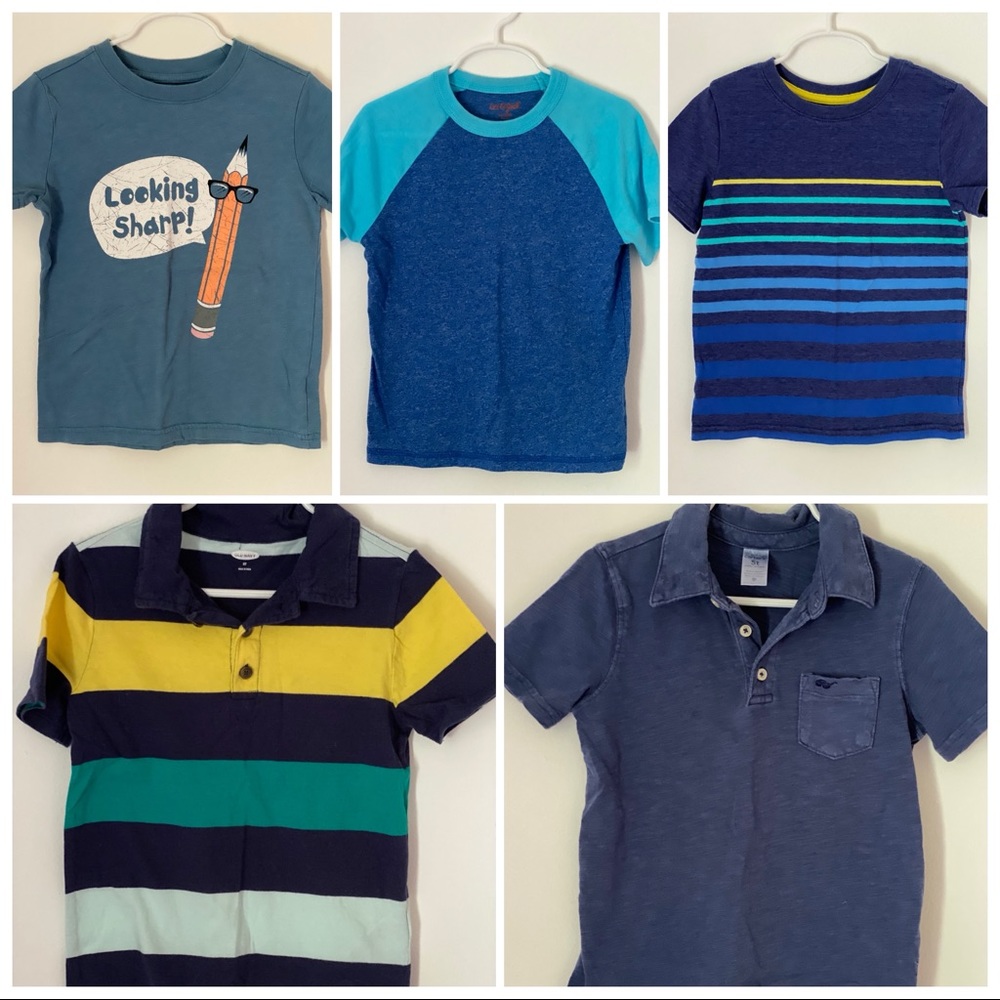 Boys 5T shirt lot